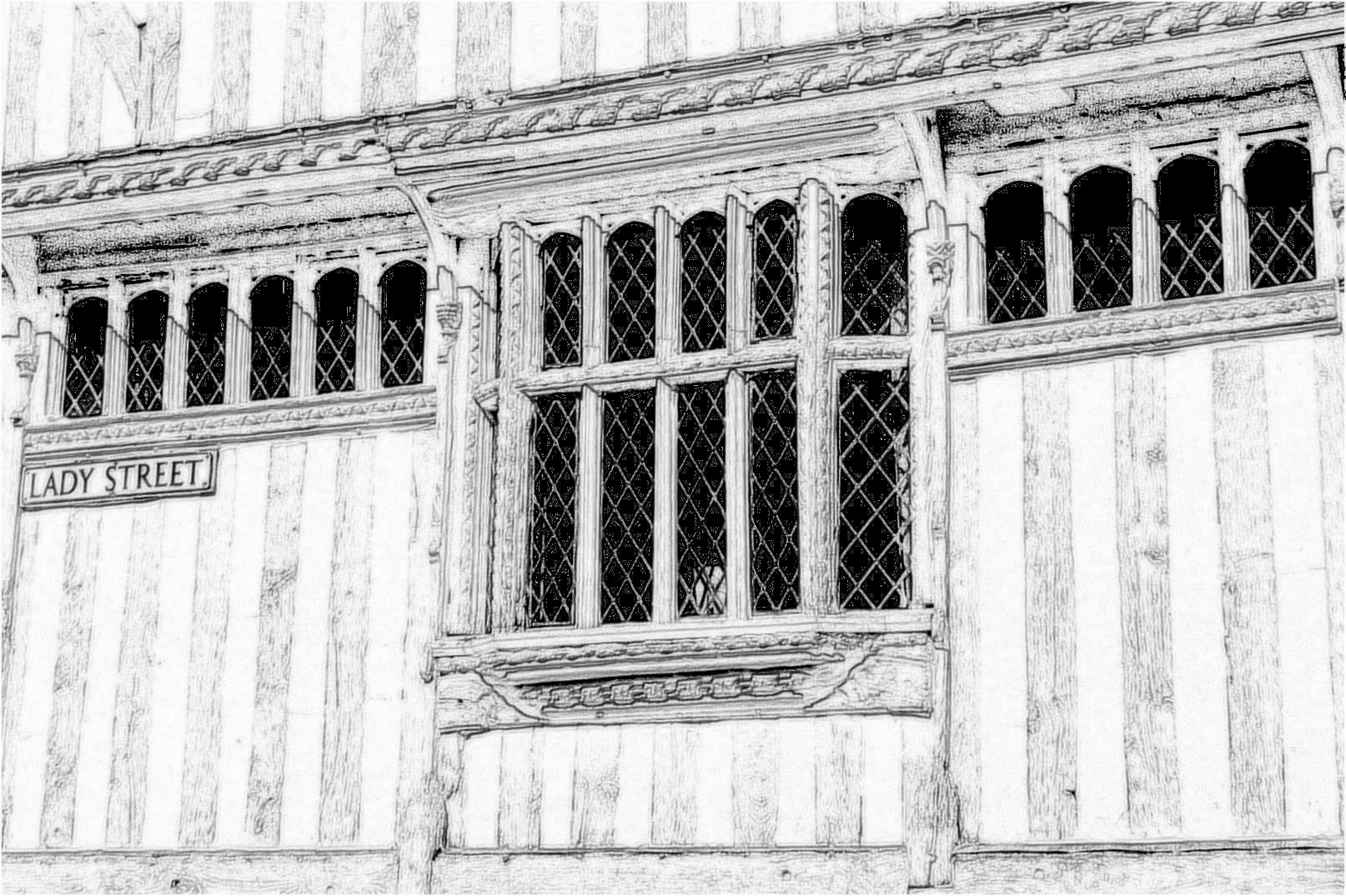 Lavenham Pevsner in Suffolk